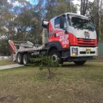 Our trucks ready for service