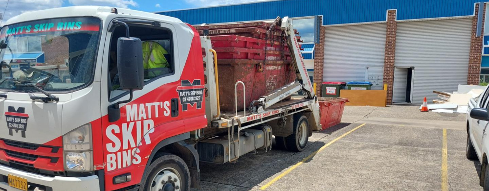 Matt's Skip Bins Truck