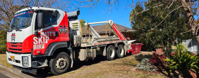 Matt's Skip Bin Truck